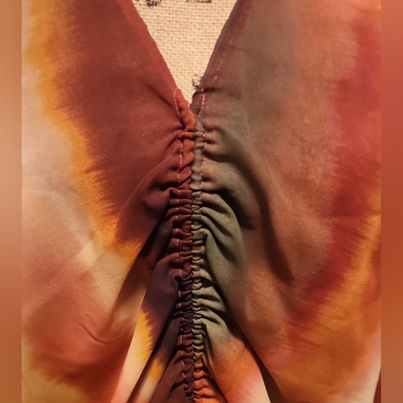 MSRP$375 Los Angeles Golshifteh Dress in Jaipur Ombre. Size M/L. NWT - Picture 7 of 12